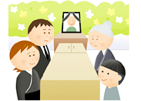 家族葬 / 身内中心に気遣いなく